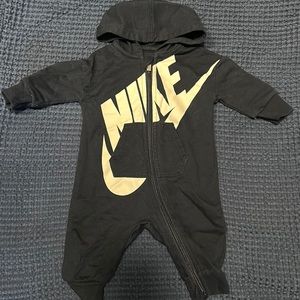 Baby Nike Zip Up Bodysuit